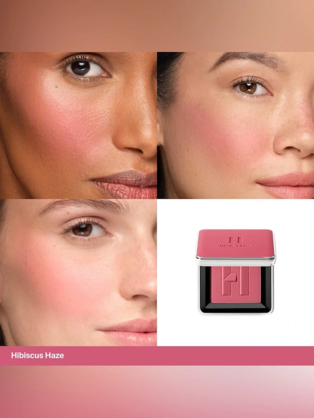 New Haus Labs Color Fuse Talc-Free Blush Powder Hibiscus Haze